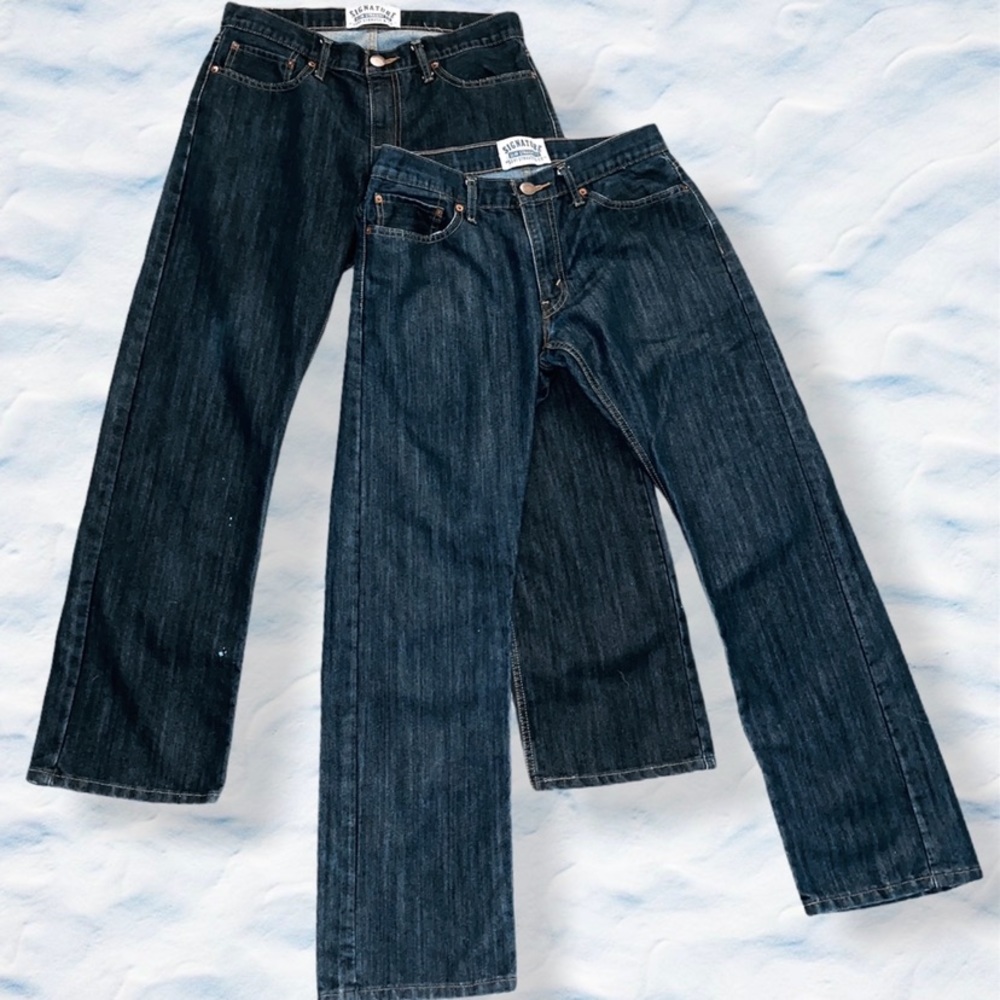 Signature Levi Mens Jeans (Pair)